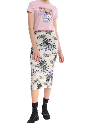 Рожева футболка KENZO : фото 3 - Invogue