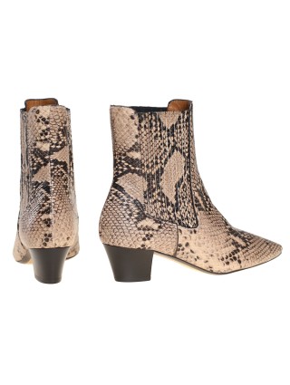 Коричневые сапоги JOSEPH: фото 3 - Invogue