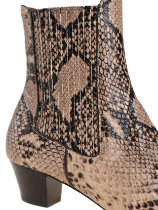 Коричневые сапоги JOSEPH: фото 4 - Invogue