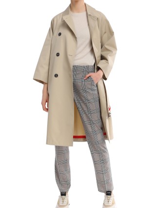 Бежевий плащ WEEKEND MAX MARA : фото 3 - Invogue
