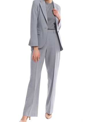 Сірі брюки WEEKEND MAX MARA : фото 3 - Invogue