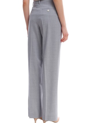 Сірі брюки WEEKEND MAX MARA : фото 6 - Invogue