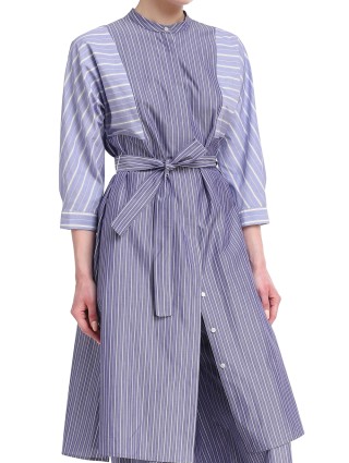 Синее платье WEEKEND MAX MARA: фото 3 - Invogue