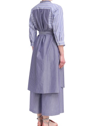 Синее платье WEEKEND MAX MARA: фото 2 - Invogue