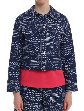 Синя куртка KENZO : фото 5 - Invogue