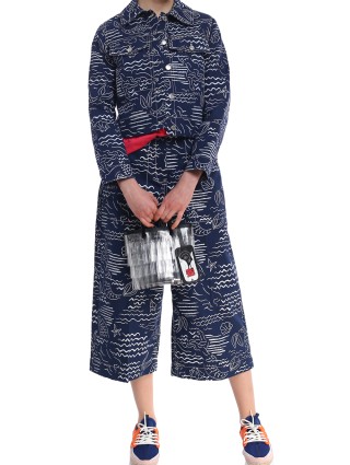 Помаранчеві снікерси KENZO : фото 2 - Invogue