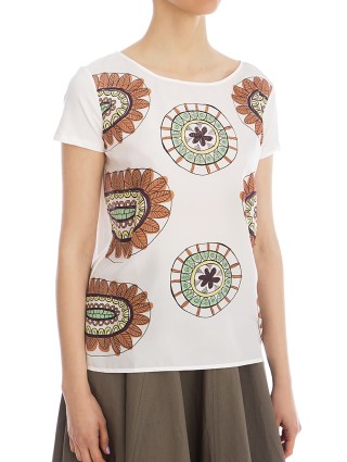 Футболка WEEKEND MAX MARA (6689): фото 5 - Invogue