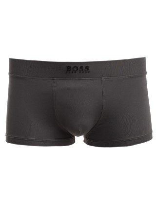 Сірі труси BOSS з логотипом: фото - Invogue