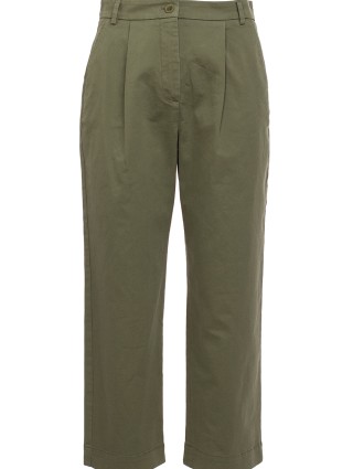 Зелені брюки WEEKEND MAX MARA : фото 2 - Invogue