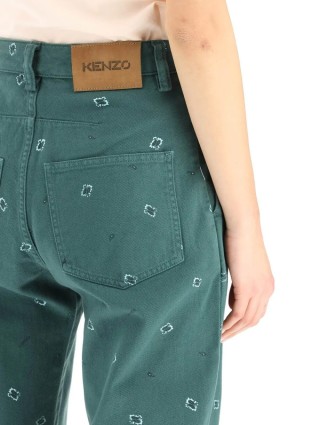 Зелені джинси KENZO : фото 3 - Invogue