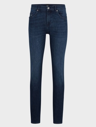 Сині джинси BOSS: фото - Invogue