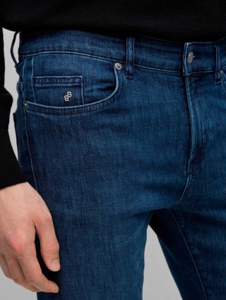 Сині джинси BOSS: фото 3 - Invogue