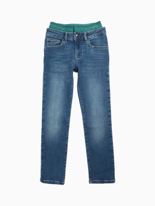 Джинсы EMPORIO ARMANI KIDS (57311): фото - Invogue