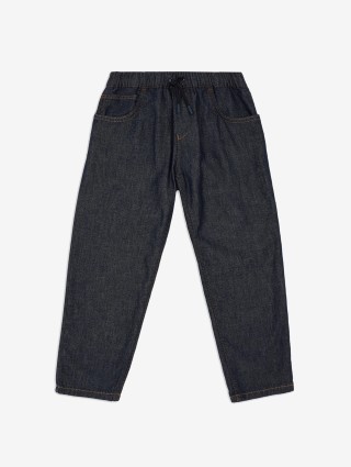 Темно-сині джинси Emporio Armani бавовняні: фото - Invogue