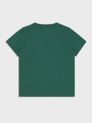 Зелена футболка EMPORIO ARMANI KIDS : фото 1 - Invogue