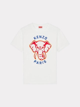 Белая футболка KENZO: фото - Invogue