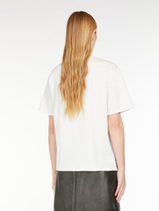 Біла футболка WEEKEND MAX MARA : фото 2 - Invogue