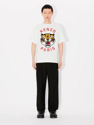 Белая футболка Kenzo из чистого хлопка: фото 7 - Invogue