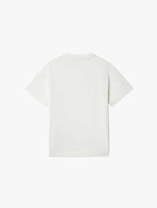 Белая футболка OFF WHITE хлопковая: фото 1 - Invogue