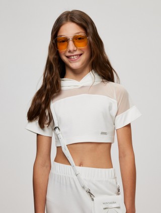 Футболка/кап MONNALISA (68123): фото 2 - Invogue