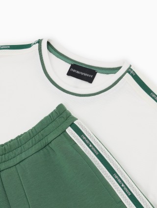 Комплект из футболки и шортов Emporio Armani: фото 3 - Invogue