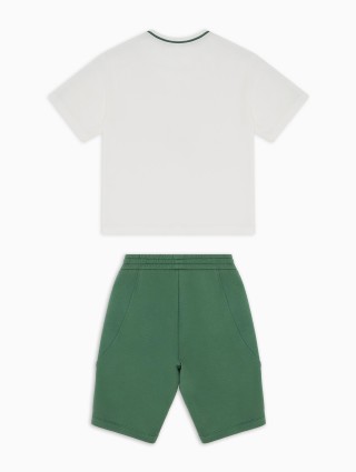 Комплект из футболки и шортов Emporio Armani: фото 2 - Invogue