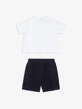 Комплект Emporio Armani з футболки та шортів: фото - Invogue