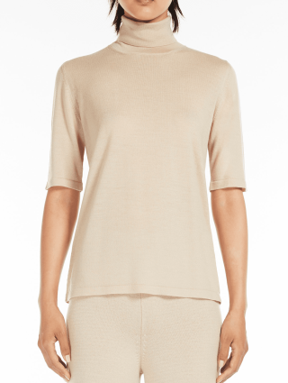 Кремовый гольф MAX MARA: фото 1 - Invogue
