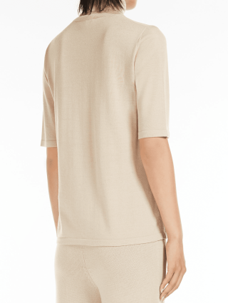 Кремовый гольф MAX MARA: фото 2 - Invogue