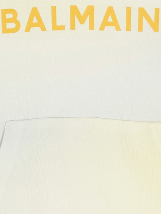 Жёлтая толстовка BALMAIN KIDS: фото 2 - Invogue