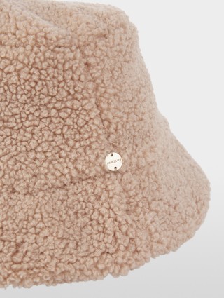 Бежевая шляпа Marc Cain с опущенными полями: фото 1 - Invogue