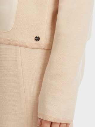 Кремовий кардиган MARC CAIN: фото 4 - Invogue