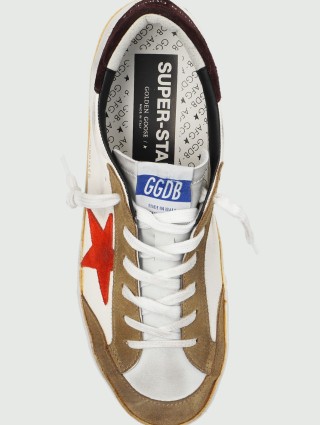 Белые кеды GOLDEN GOOSE: фото 4 - Invogue