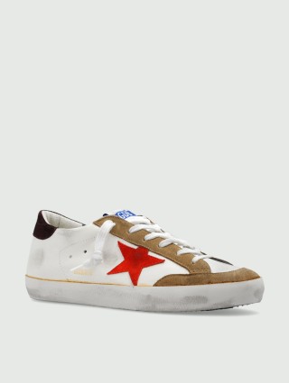 Белые кеды GOLDEN GOOSE: фото 2 - Invogue