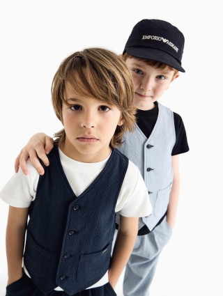 Кепка EMPORIO ARMANI KIDS (68210): фото 1 - Invogue