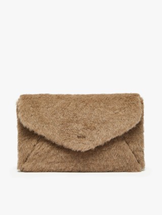 Сірий клатч MAX MARA : фото - Invogue