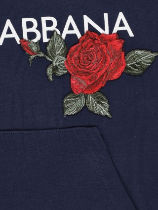 Синяя кофта DOLCE&GABBANA KIDS: фото 2 - Invogue