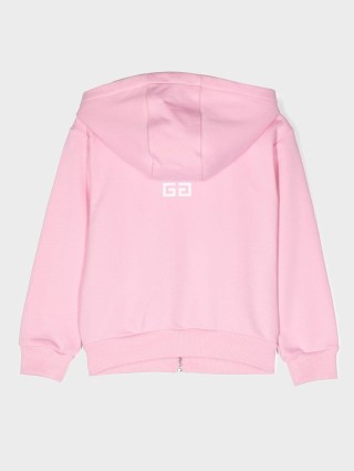 Розовая кофта GIVENCHY KIDS: фото 1 - Invogue