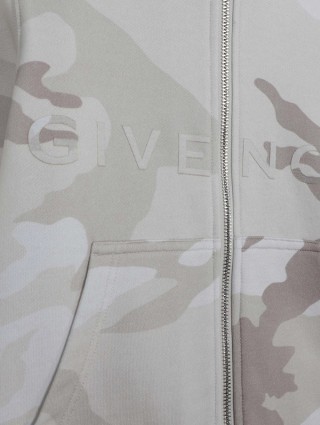 Бежевая кофта GIVENCHY KIDS: фото 2 - Invogue