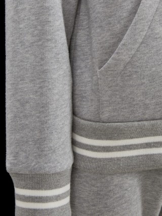 Серые кофта, брюки MONCLER ENFANT: фото 3 - Invogue