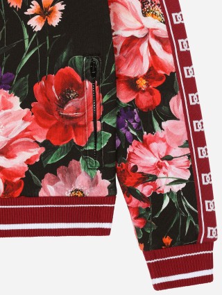 Разноцветная кофта Dolce&Gabbana с цветочным принтом: фото 4 - Invogue