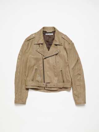Коричневая куртка ACNE STUDIOS: фото - Invogue