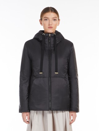 Черная куртка Max Mara двухсторонняя: фото 2 - Invogue