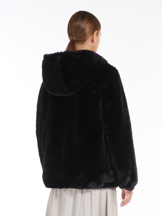 Черная куртка Max Mara двухсторонняя: фото 3 - Invogue