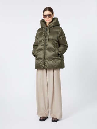 Куртка цвета хаки MAX MARA стеганная: фото 1 Куртка цвета хаки MAX MARA стеганная: фото 1 - Invogue