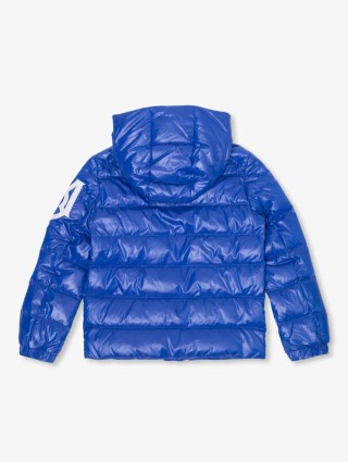Синя куртка MONCLER ENFANT: фото 1 - Invogue