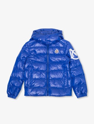 Синя куртка MONCLER ENFANT: фото - Invogue