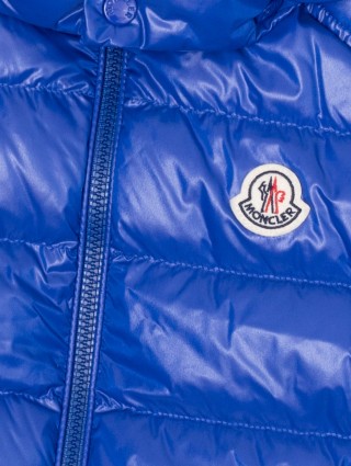 Синя куртка MONCLER ENFANT: фото 2 - Invogue