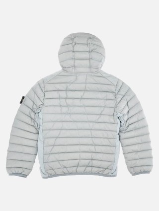Серая куртка STONE ISLAND с капюшоном: фото 1 - Invogue