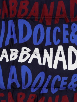 Черная куртка Dolce&Gabbana с принтом: фото 3 - Invogue